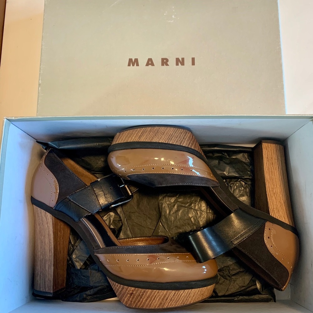 Marni “Mary Jane” Platform Heels Sz. 38.5